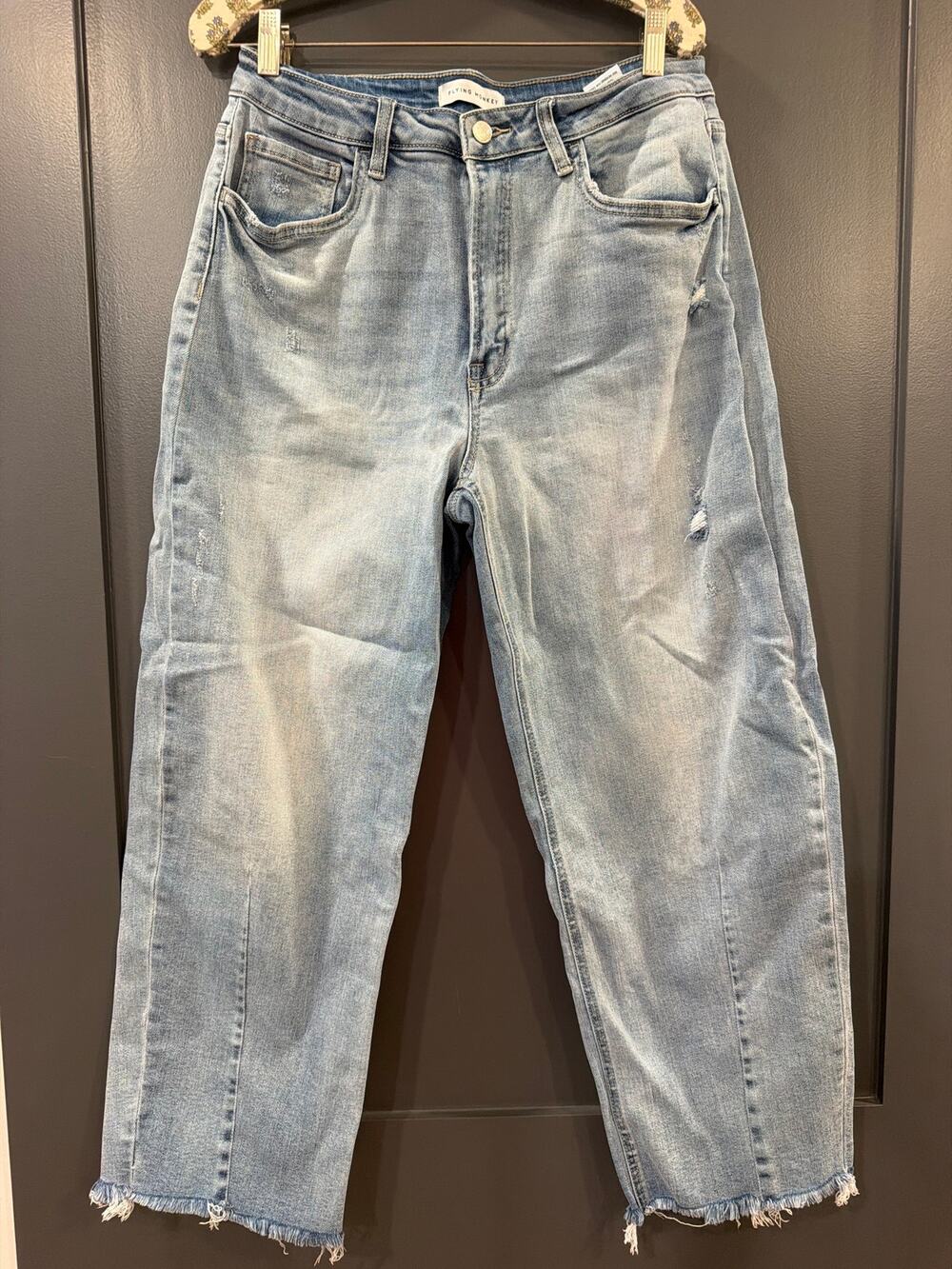 Flying Monkey Tantalizing - Super High Rise Barrel Jeans